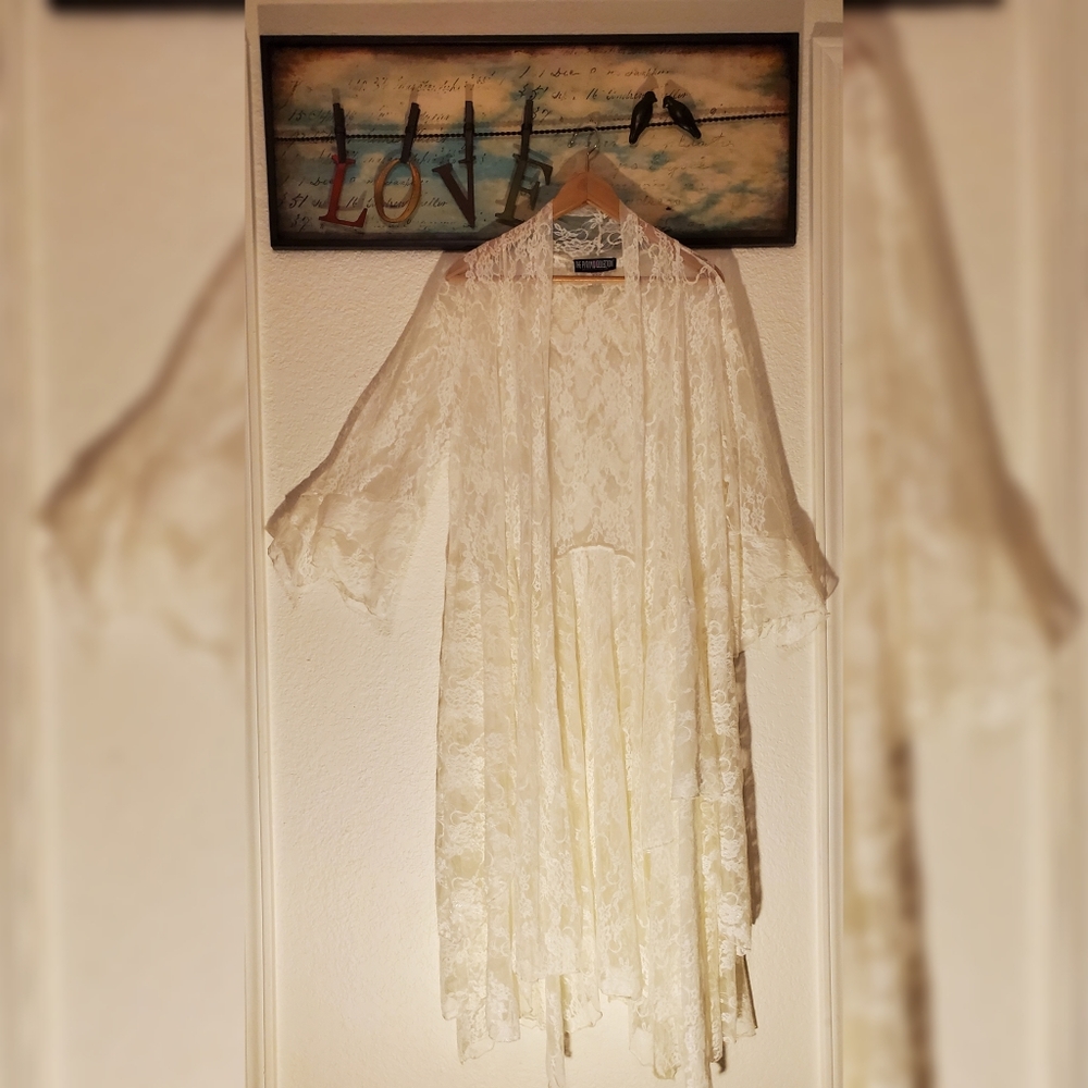 The Pyramid Collection: Love Story Lace Jacket